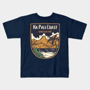 Na Pali Coast State Park Kids T-Shirt